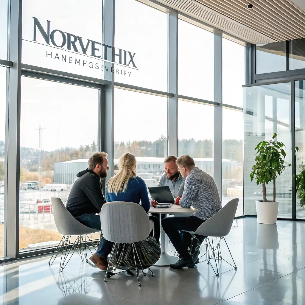 Team at NORVETHIX headquarters